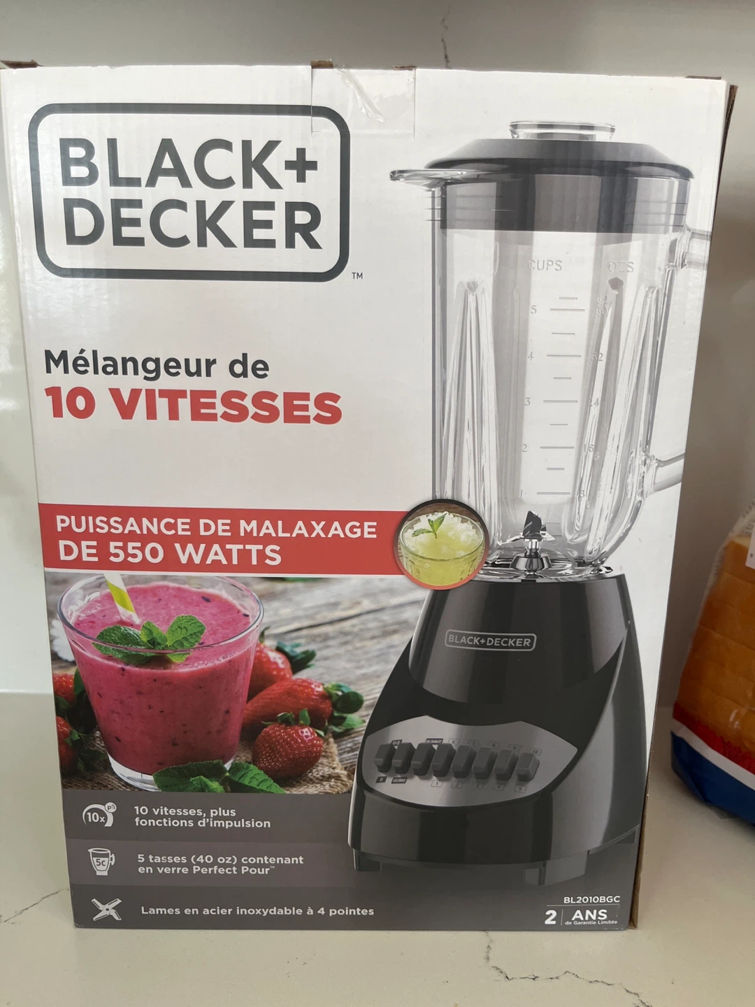 Brand new no open blender on sale!