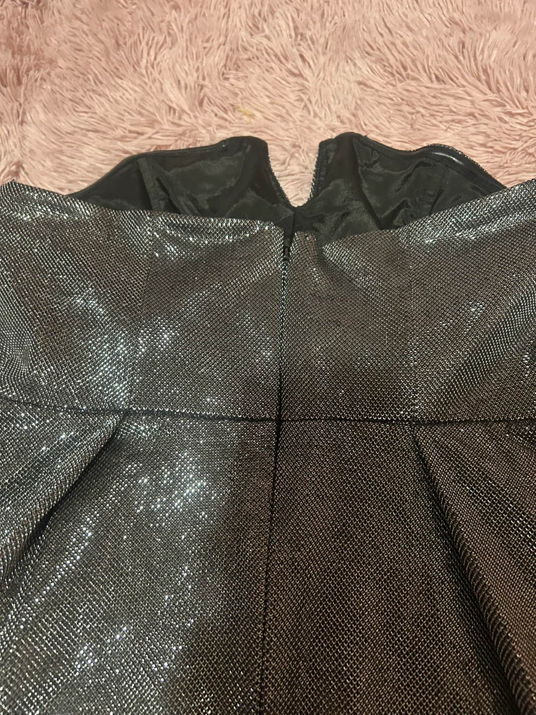 Everly Strapless Sparkly Dress - Size L🏆 - photo 3