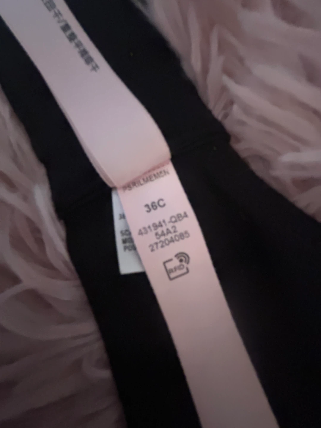 Victoria's Secret Black Bra 36C 🏆 - photo 4