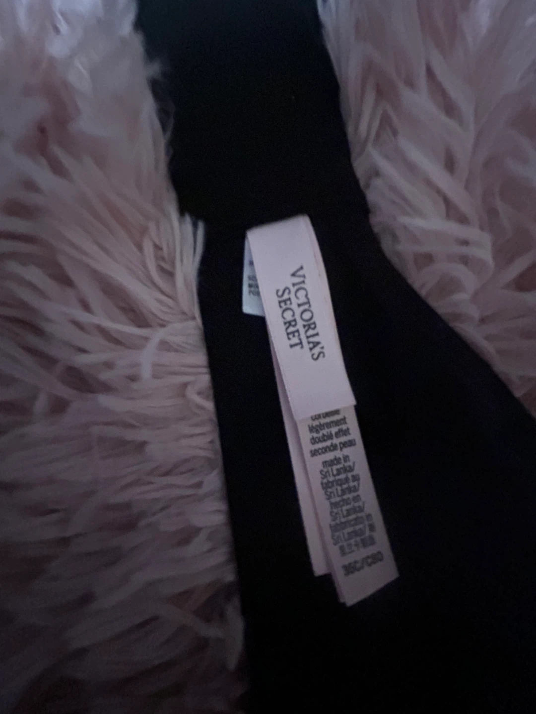 Victoria's Secret Black Bra 36C 🏆 - photo 5