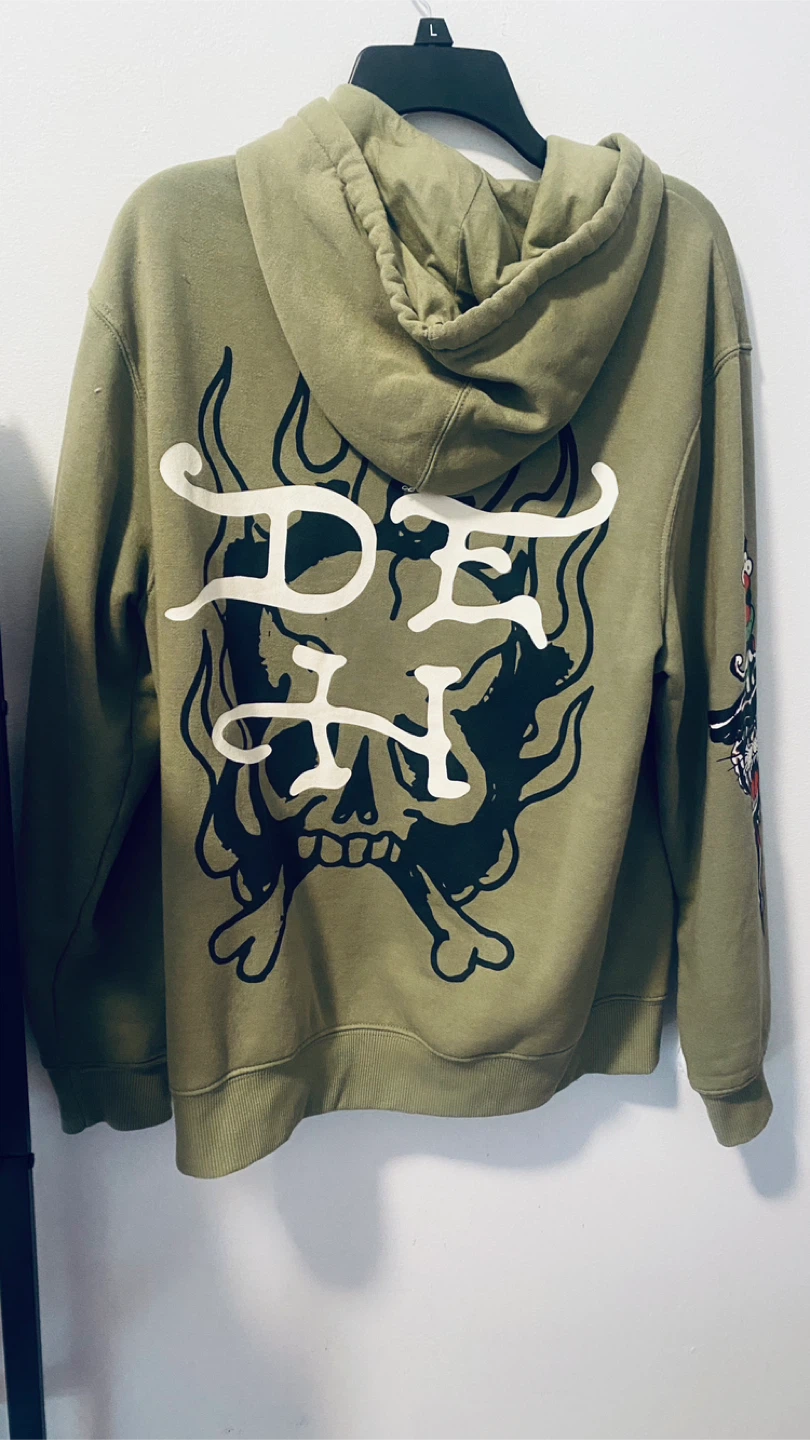 Ed Hardy hoodie men’s size m - photo 4