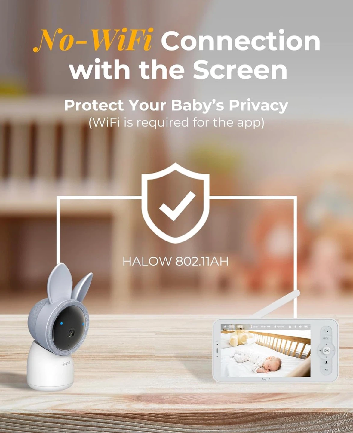 Arenti 5-Inch LCD Baby Monitor - photo 3