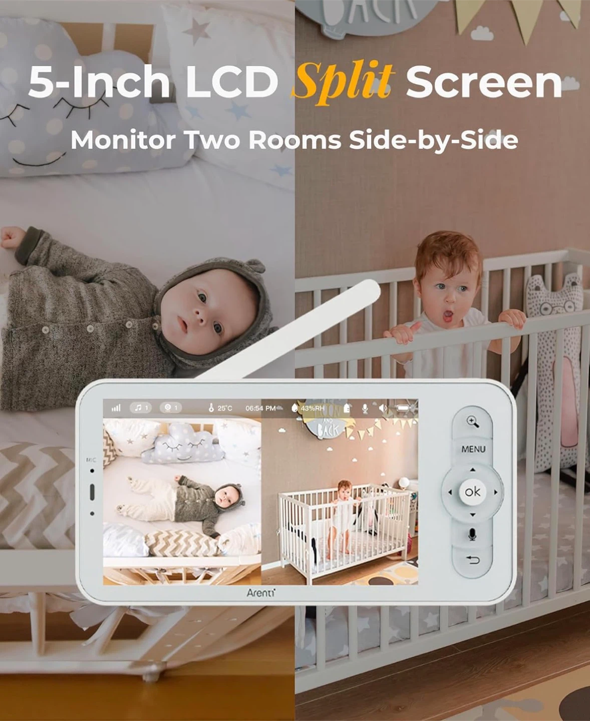 Arenti 5-Inch LCD Baby Monitor - photo 2