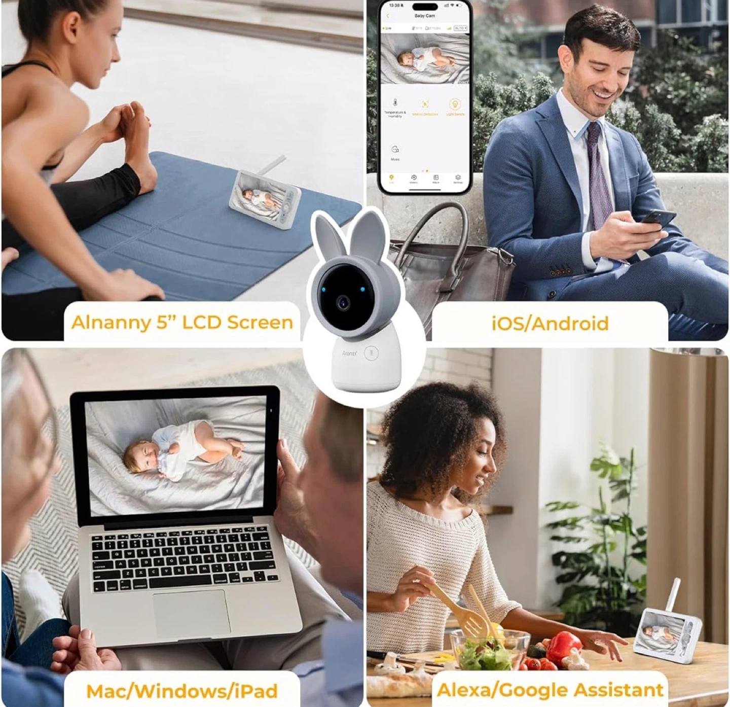 Arenti 5-Inch LCD Baby Monitor - photo 4