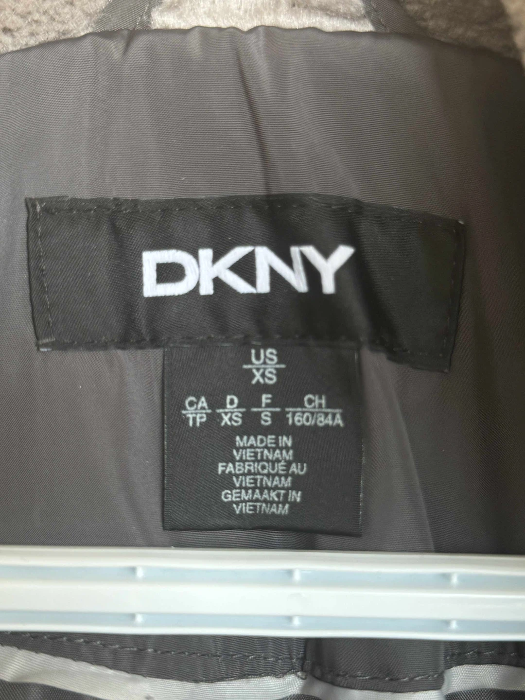 DKNY Women's Puffer Coat with Fur Hood - XS - photo 4