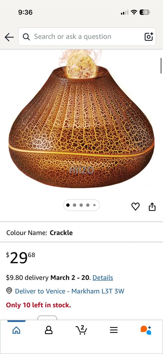 A18 Aroma Diffuser ( Black )