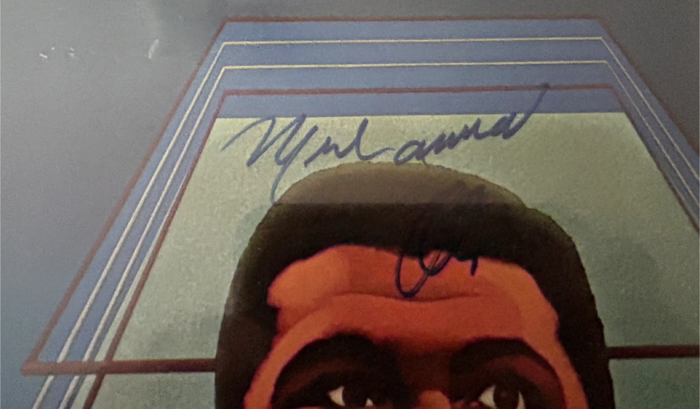 Muhammad Ali Signed Magazine Page with Letter of Authenticity - photo 2