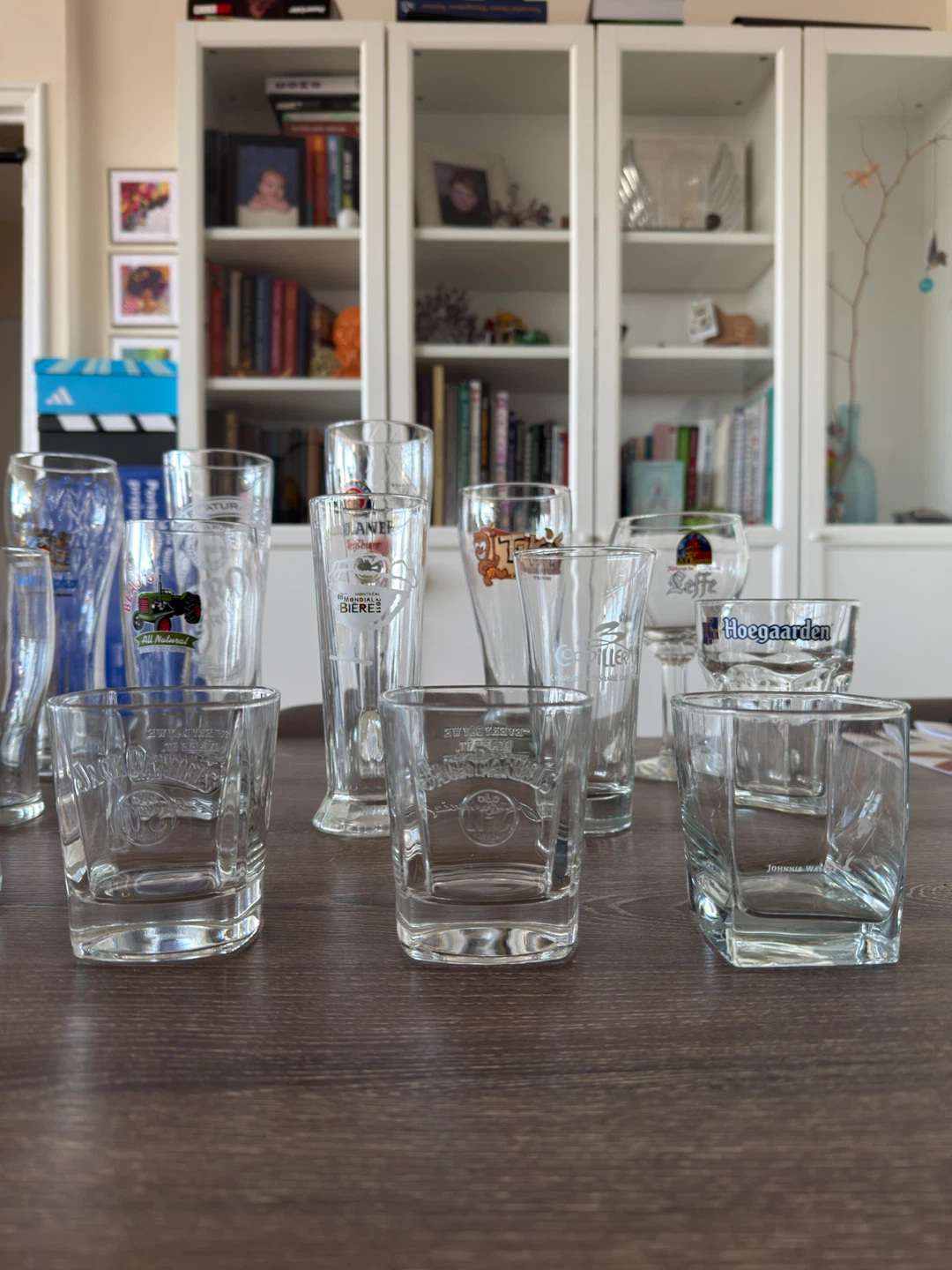 Assorted Collection of Beer & whiskey Glasses - photo 4