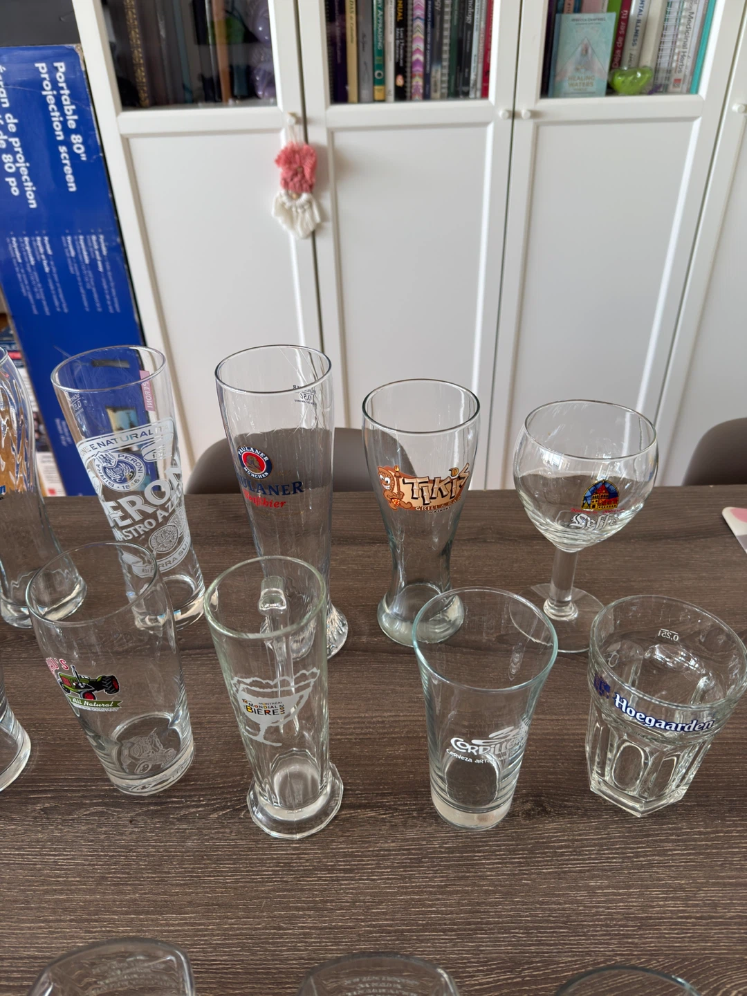 Assorted Collection of Beer & whiskey Glasses - photo 2