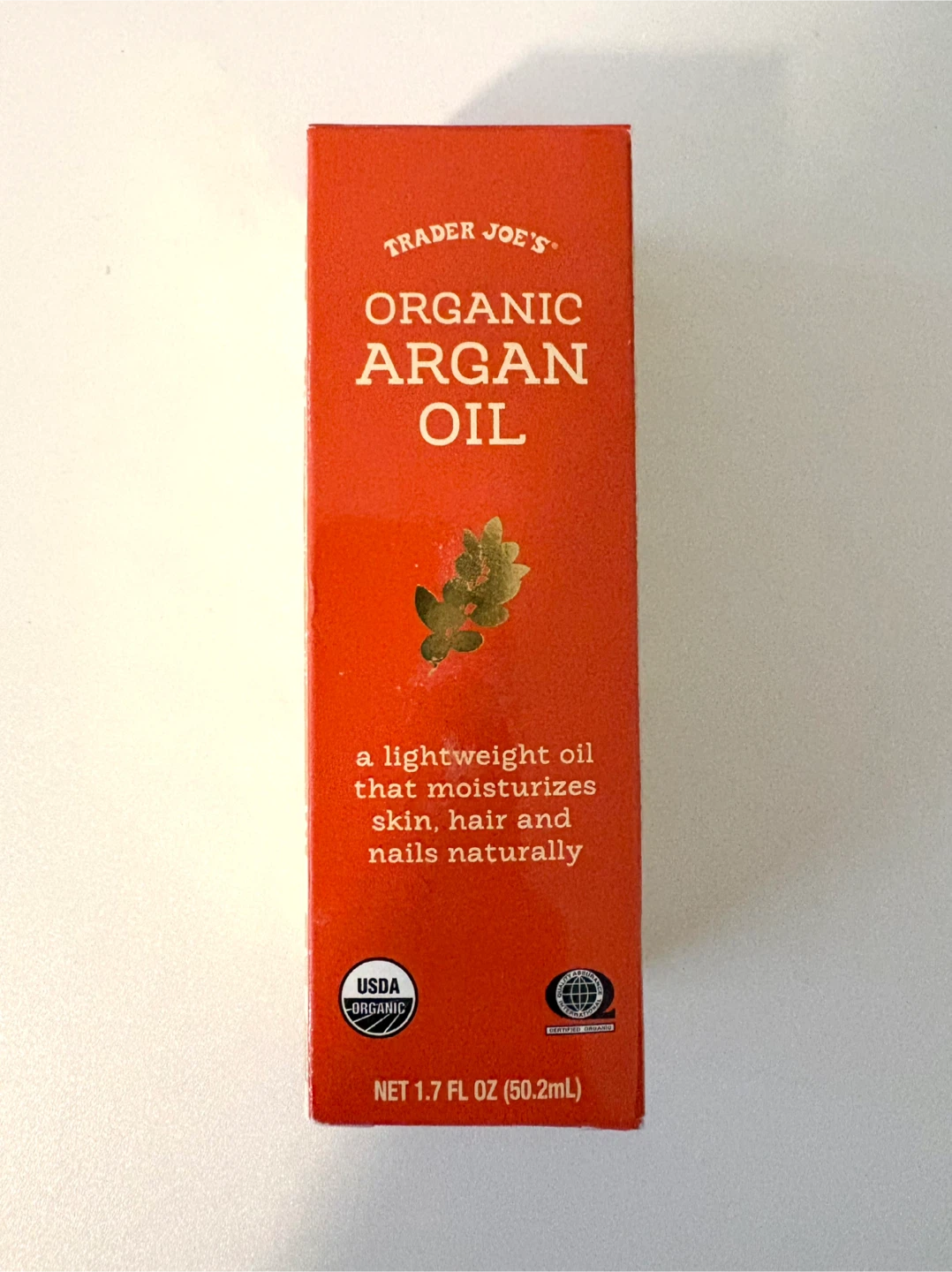 Trader Joe's Organic Argan Oil 1.7 Fl Oz 🏆