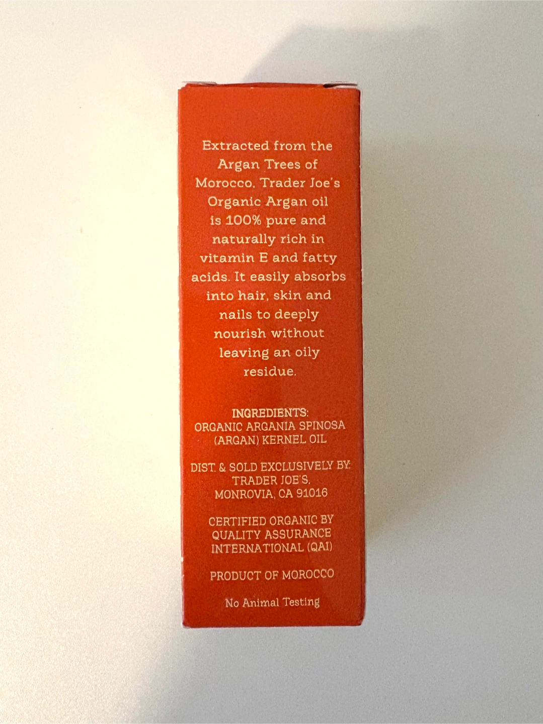 Trader Joe's Organic Argan Oil 1.7 Fl Oz 🏆 - photo 2