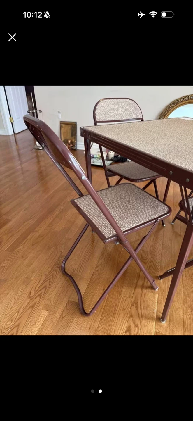 Folding Table and Chairs Set