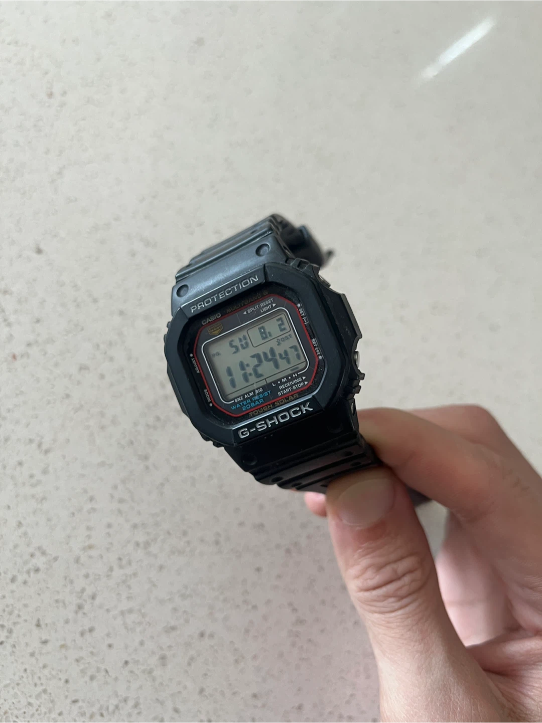 Casio G-Shock GWM5610-1 Men's Solar Black Resin