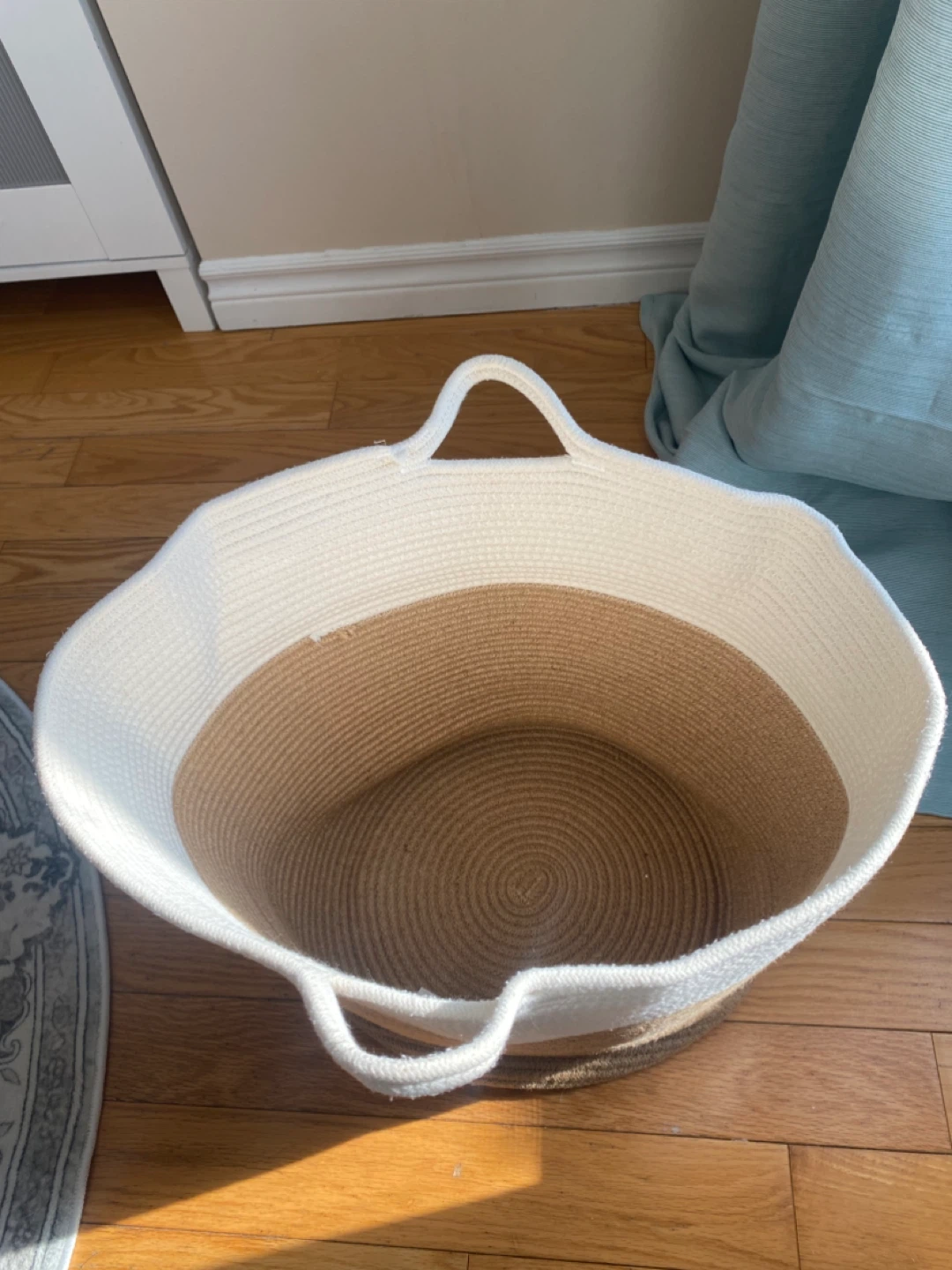 Woven laundry basket - photo 2