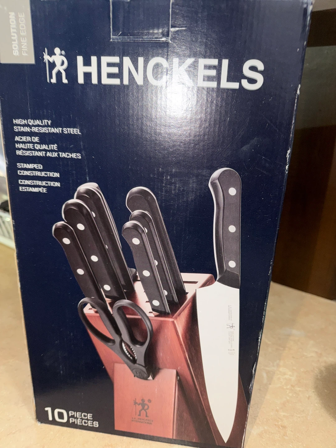 Henckels 10 Piece Knife Block Set