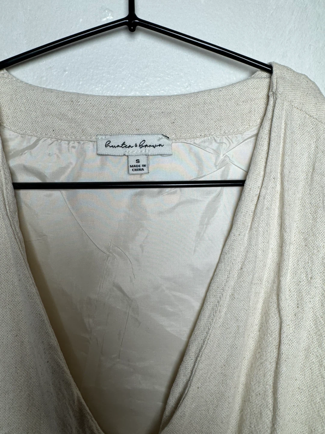 Hunter & Bell Women's Linen Blend Vest Size S - photo 2
