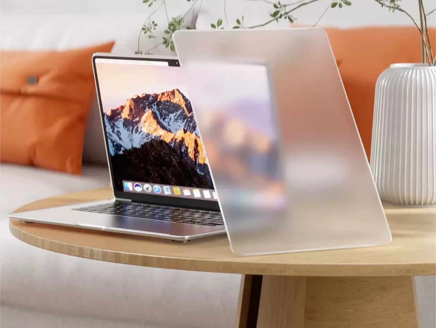 Frosted Hard Shell Laptop Case for MacBook