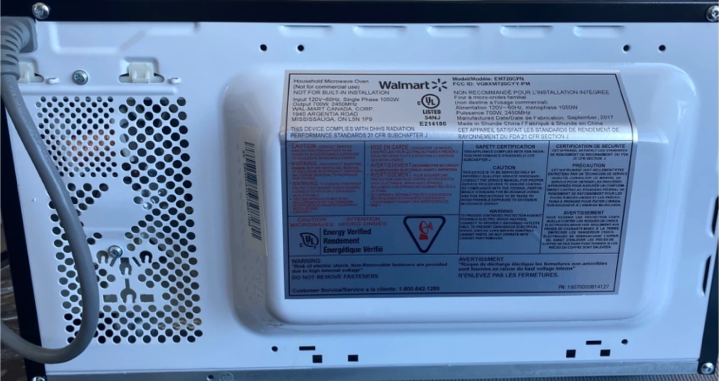Hamilton Beach 0.7 cu. ft. Microwave Oven - photo 2