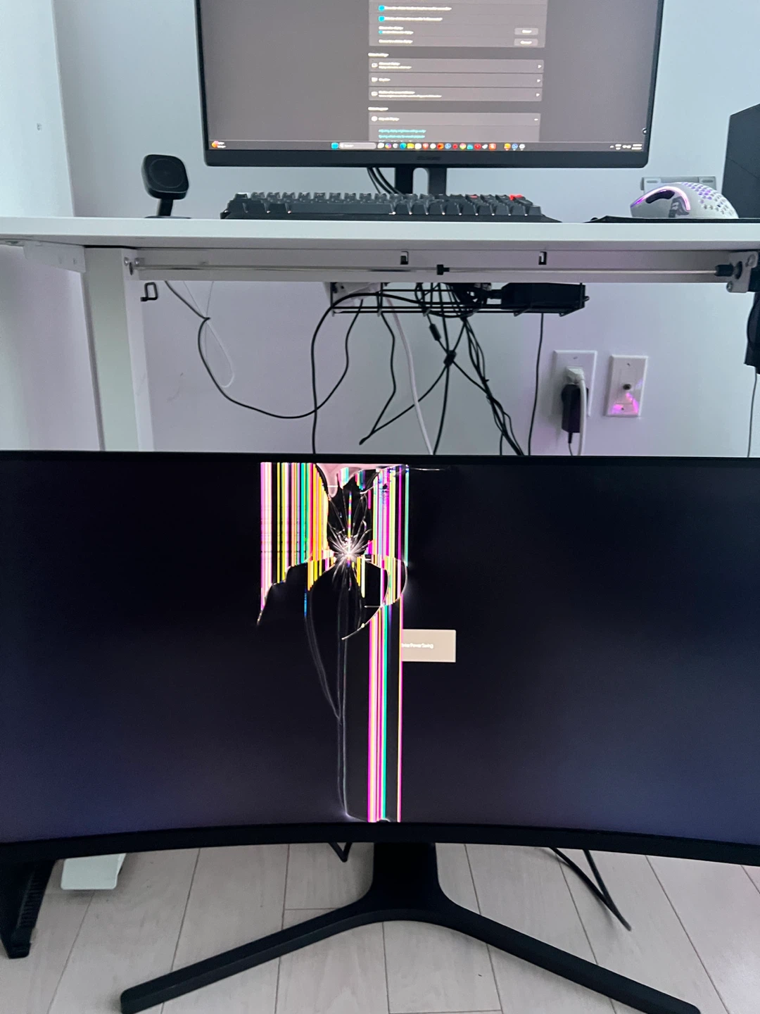 Xiaomi Mi Curved Gaming Monitor 34" (Damaged Screen) - photo 2