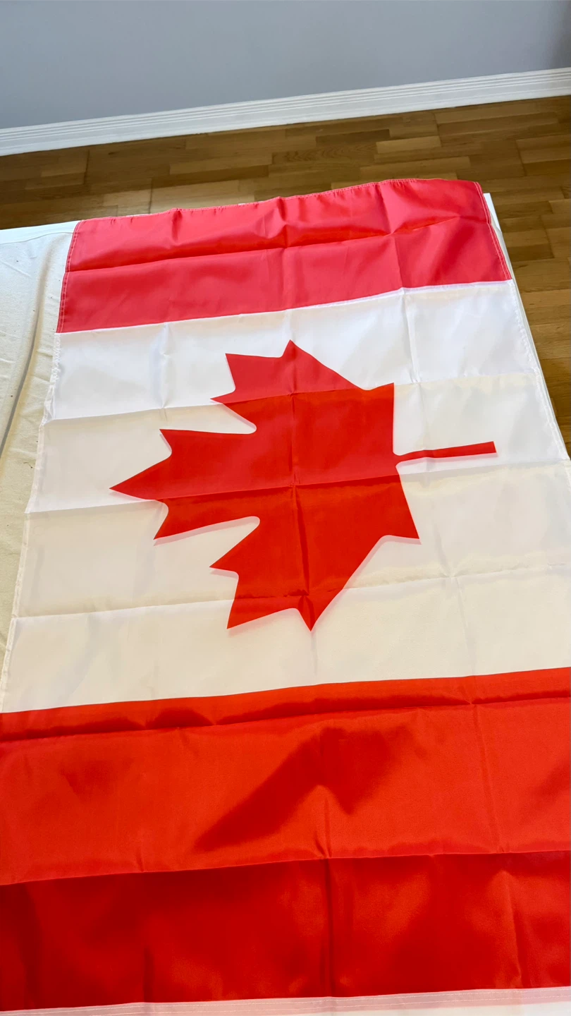 New - Canadian Flags (2 Pack) - Brass Grommets 🏆