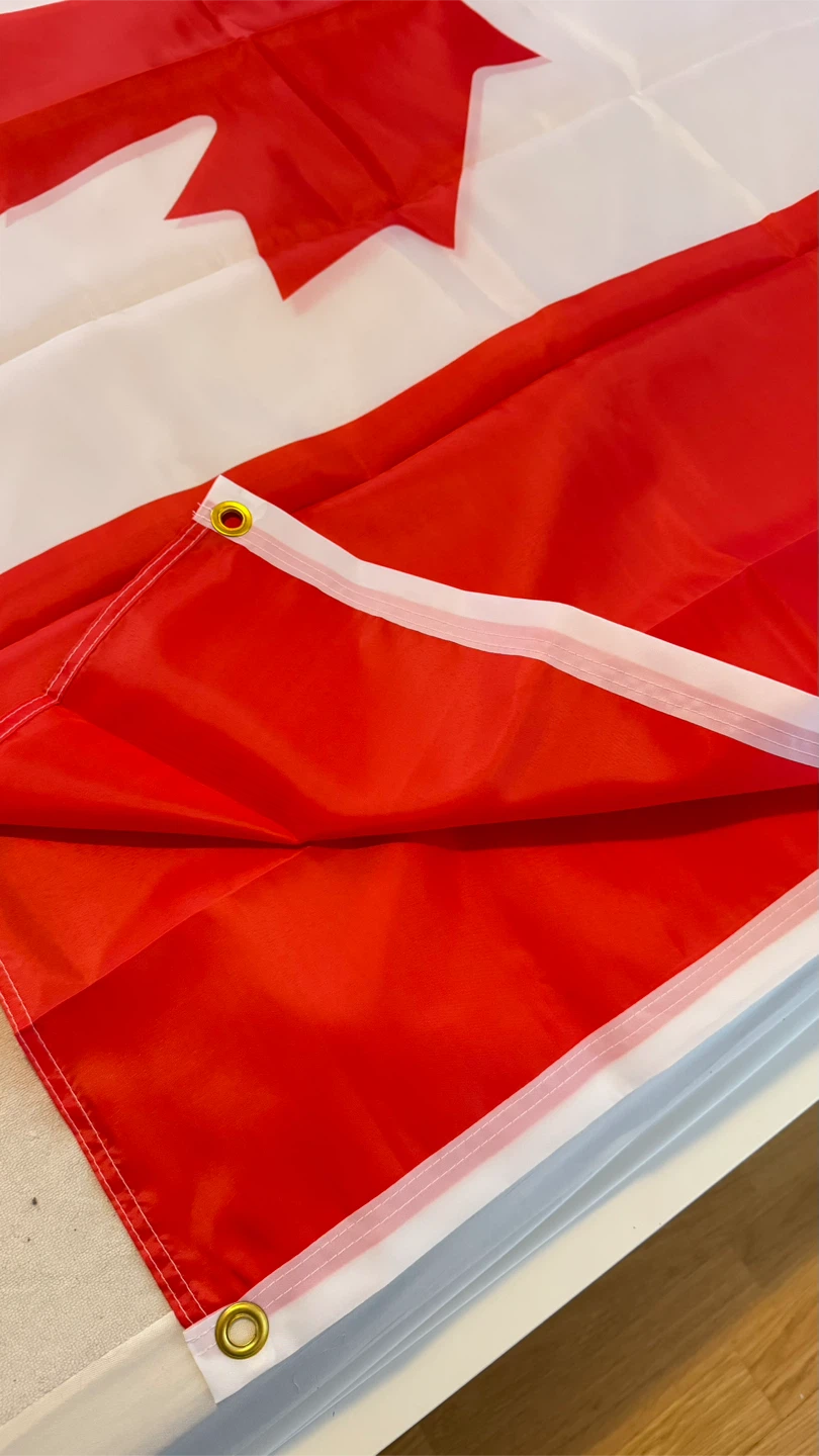 New - Canadian Flags (2 Pack) - Brass Grommets 🏆 - photo 2