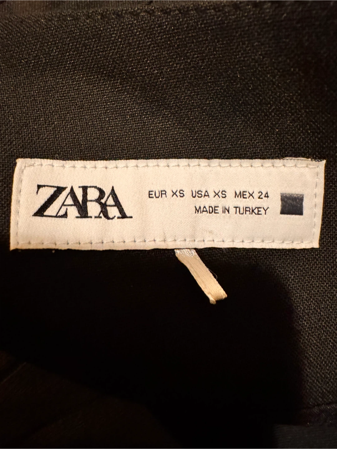 Zara Black Pleated Mini Skirt - XS - photo 2