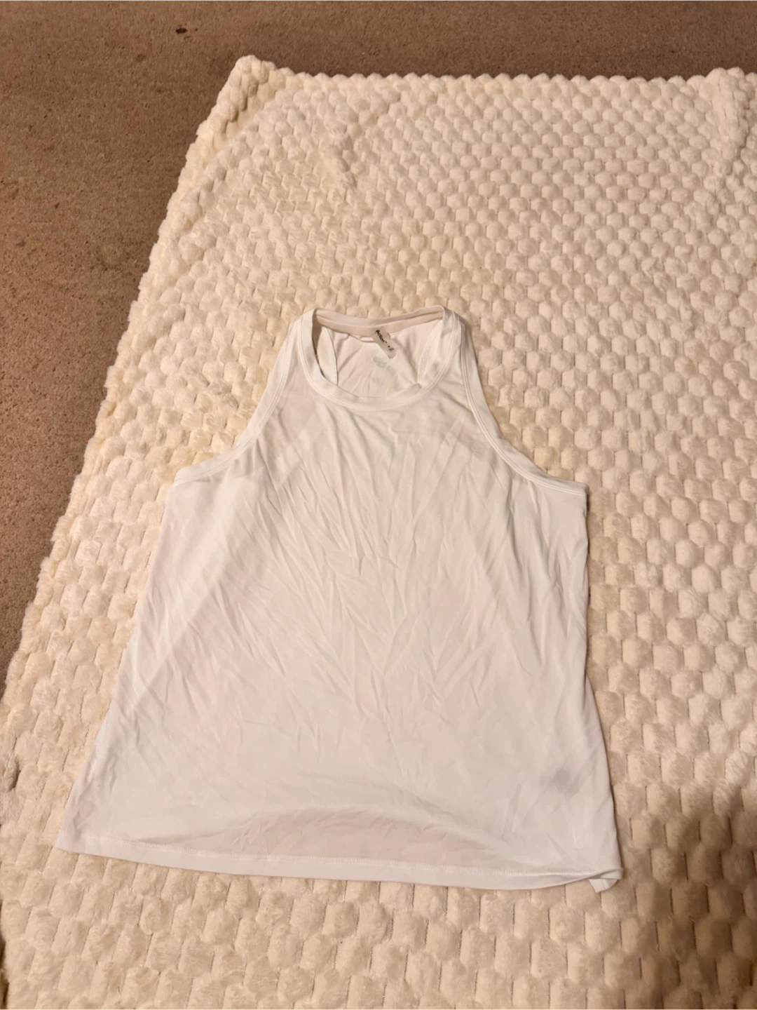 InAction White Tank Top - Size M