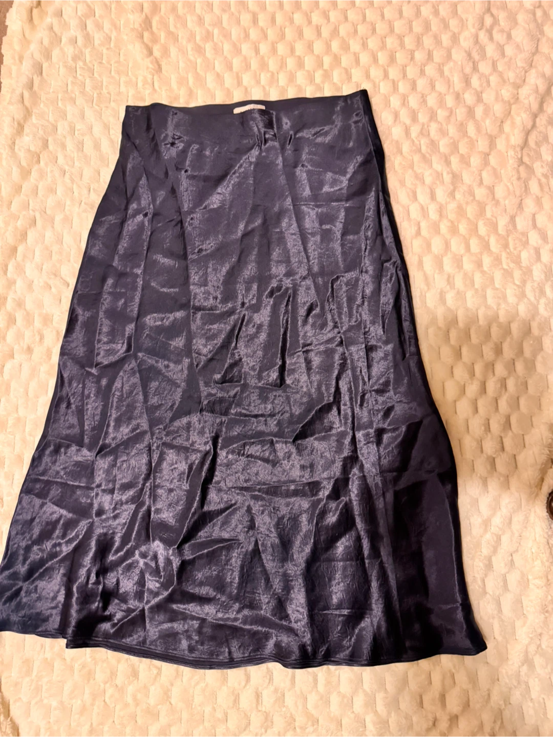 BABATON Navy Blue Midi Skirt