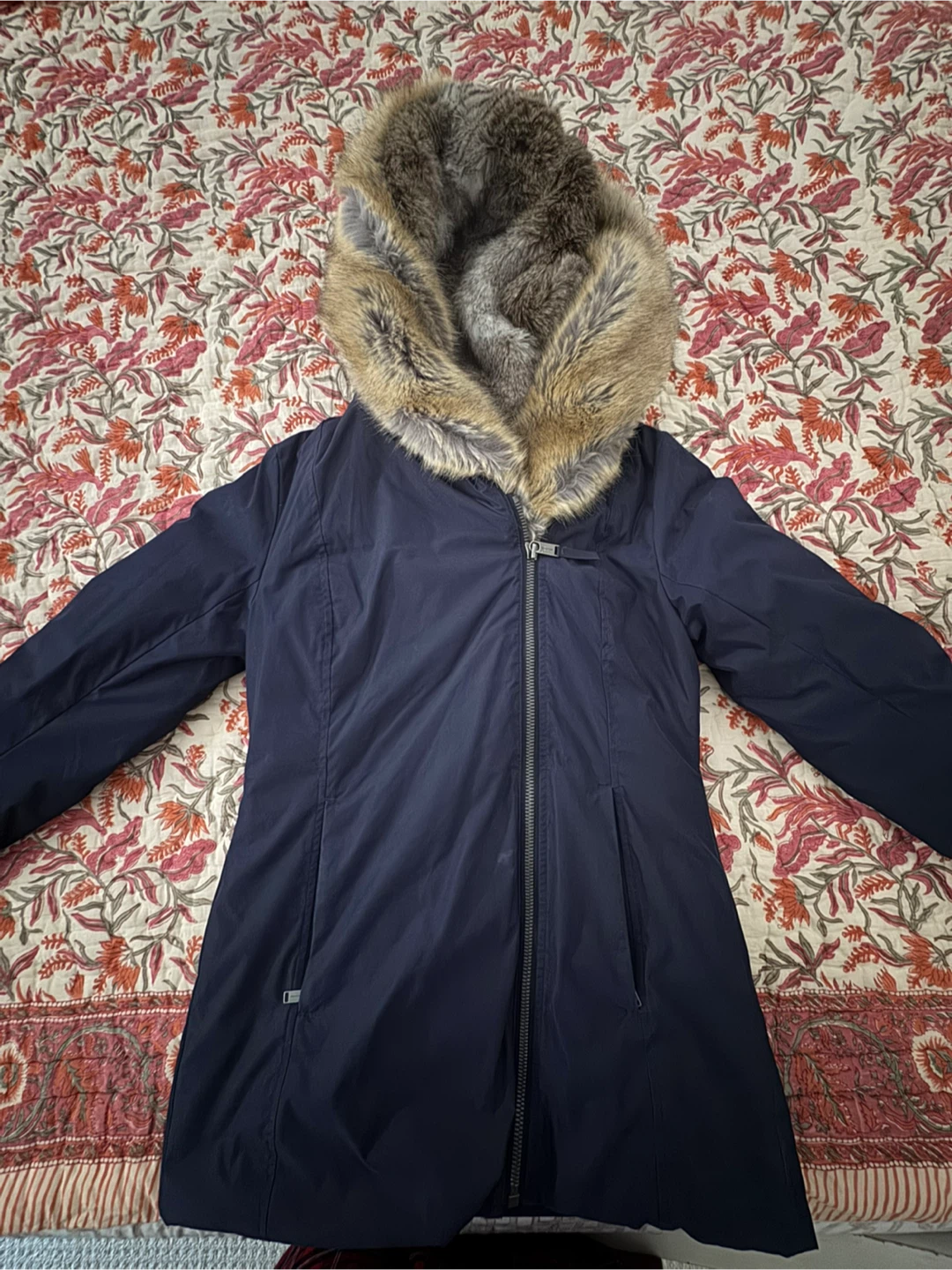 Babaton St. Moritz Parka - Navy - Size S - photo 3
