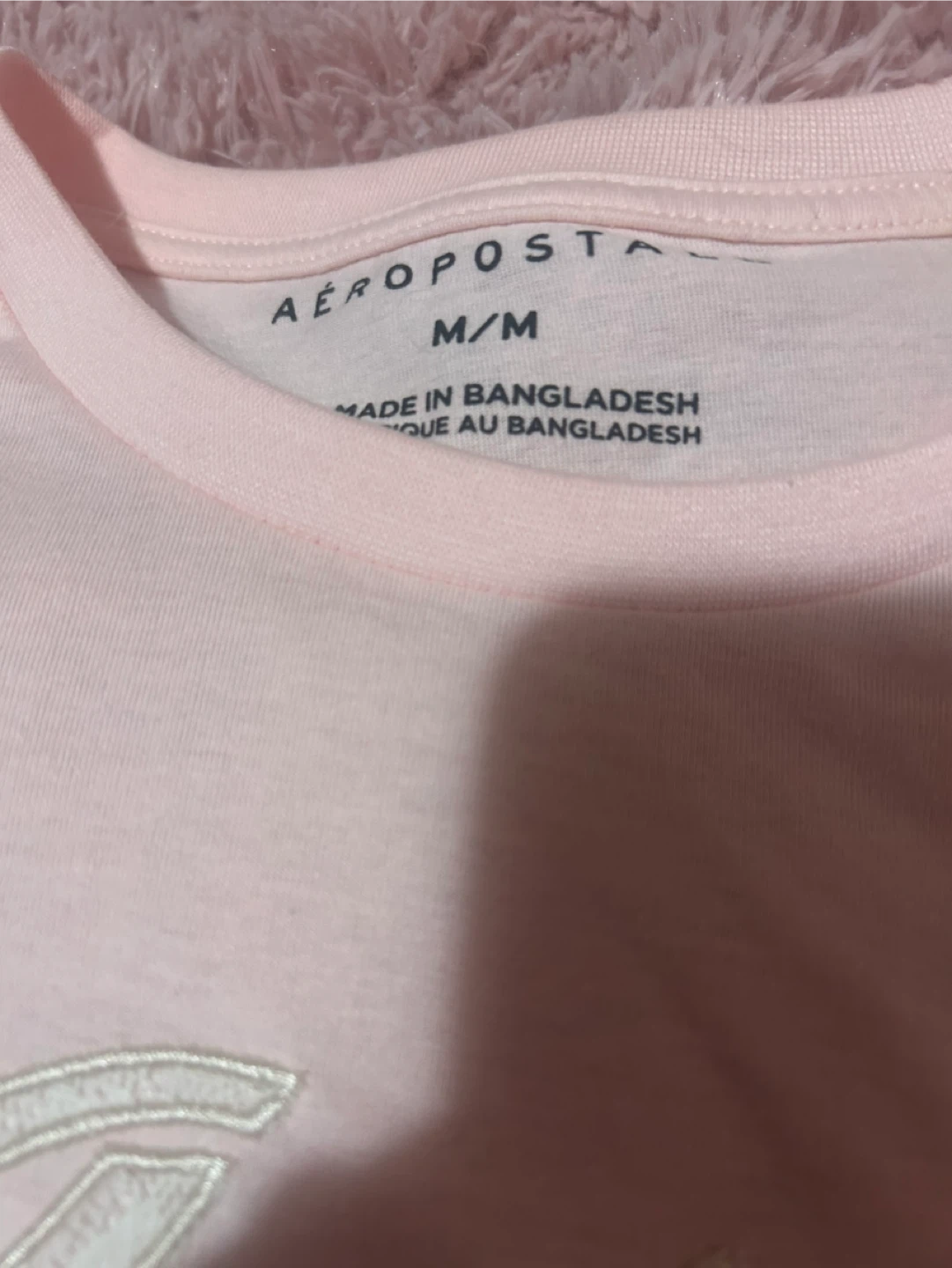 Aeropostale Pink Aero T-Shirt Size M 🏆 - photo 3