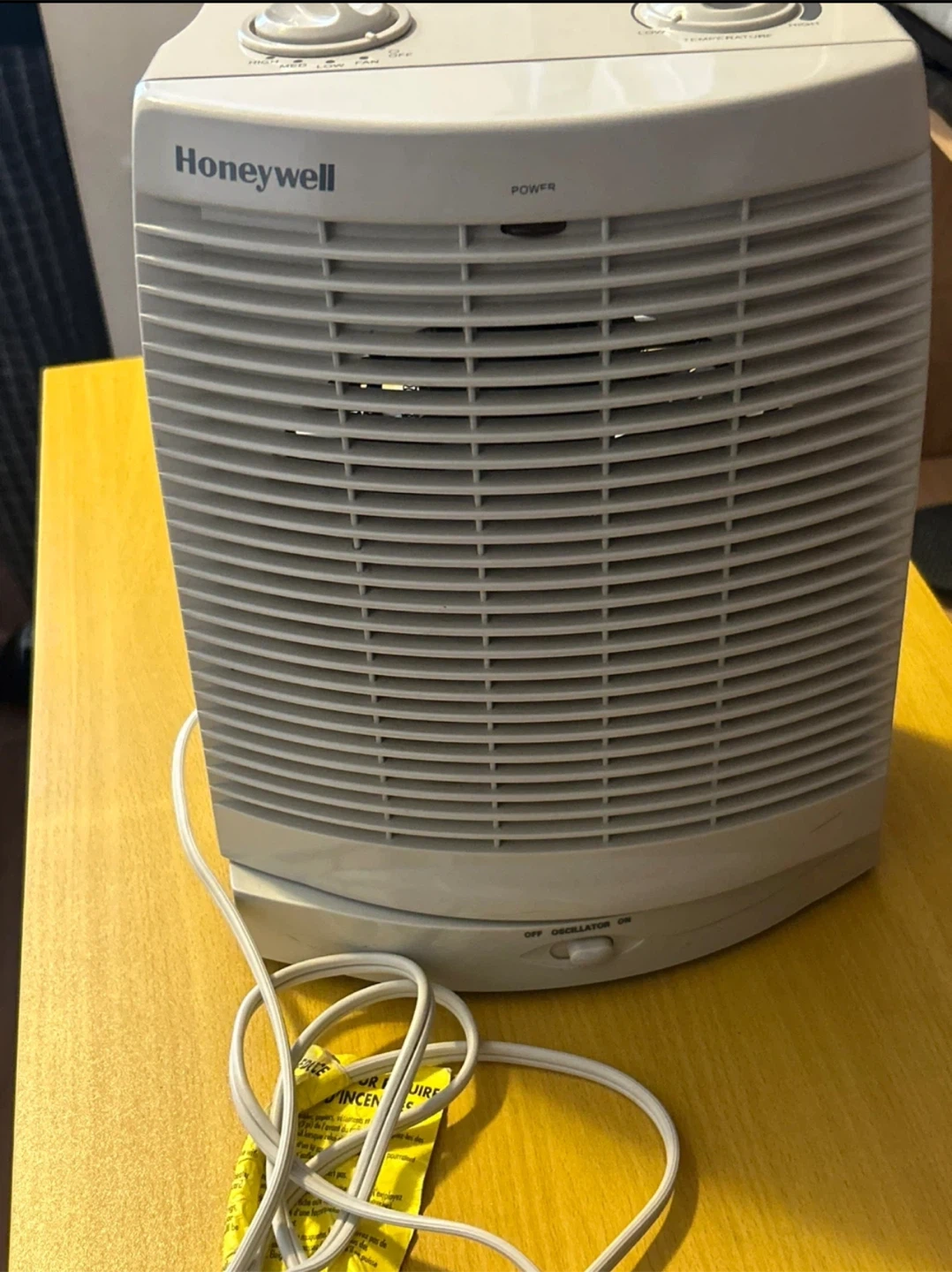🏆Honeywell Portable Electric Heater and Fan in 1 - photo 2