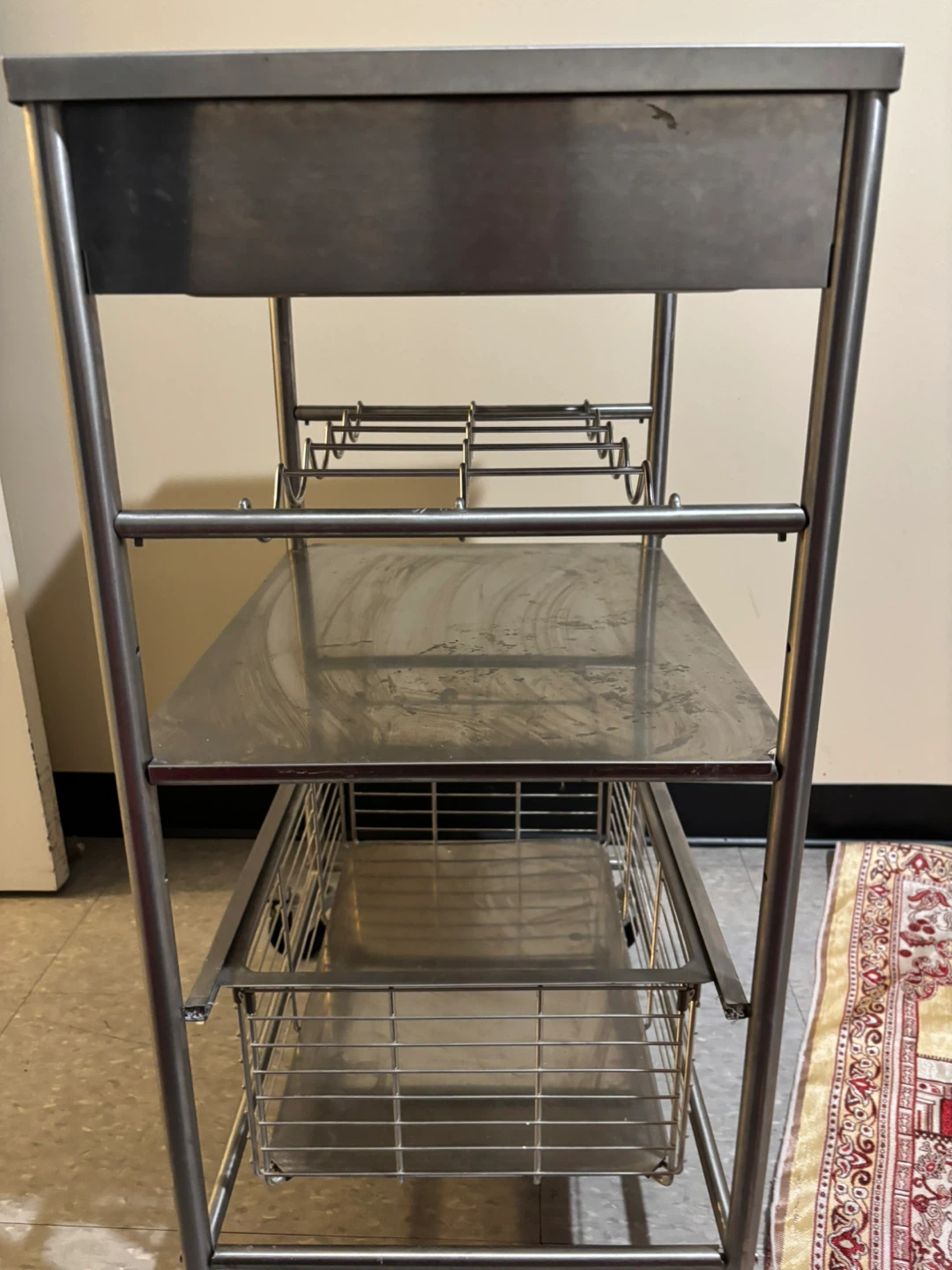 Stainless Steel Utility Cart - photo 2
