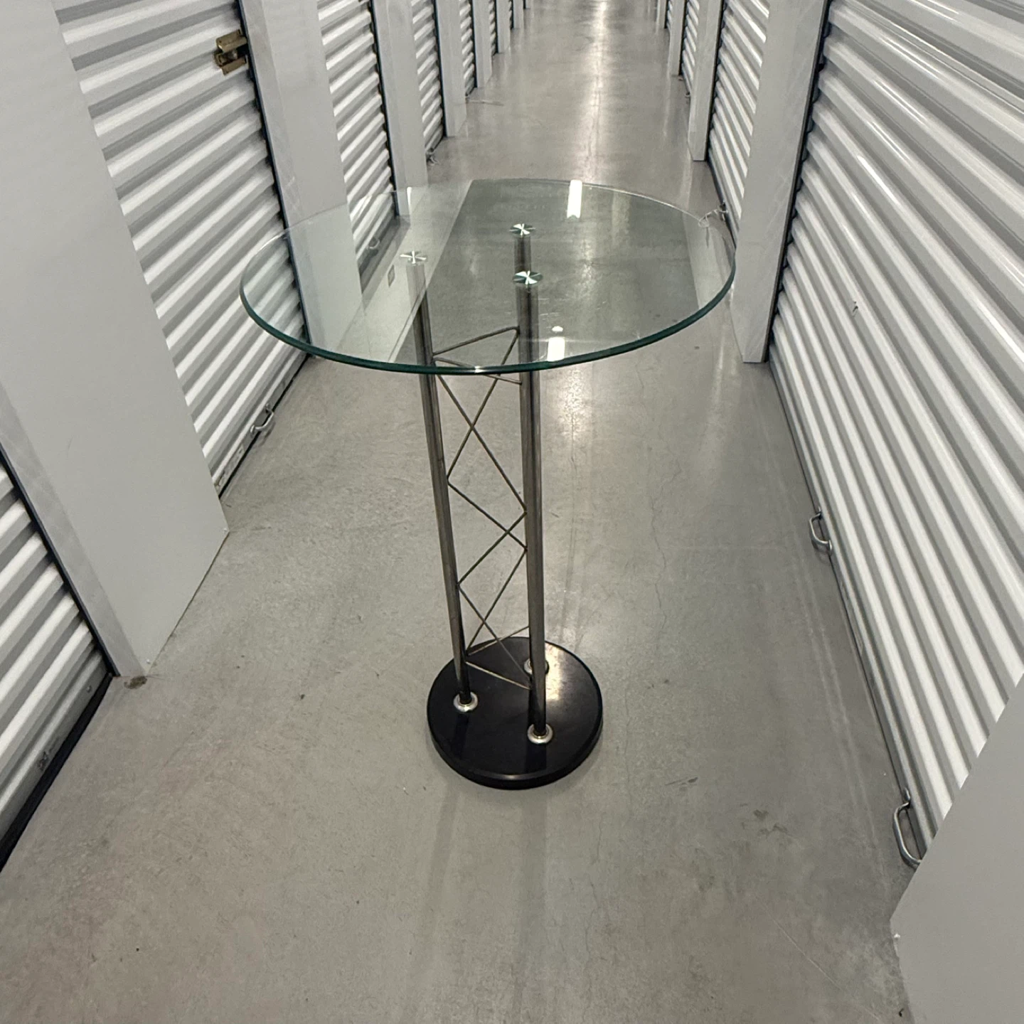 Glass Top Bar Table