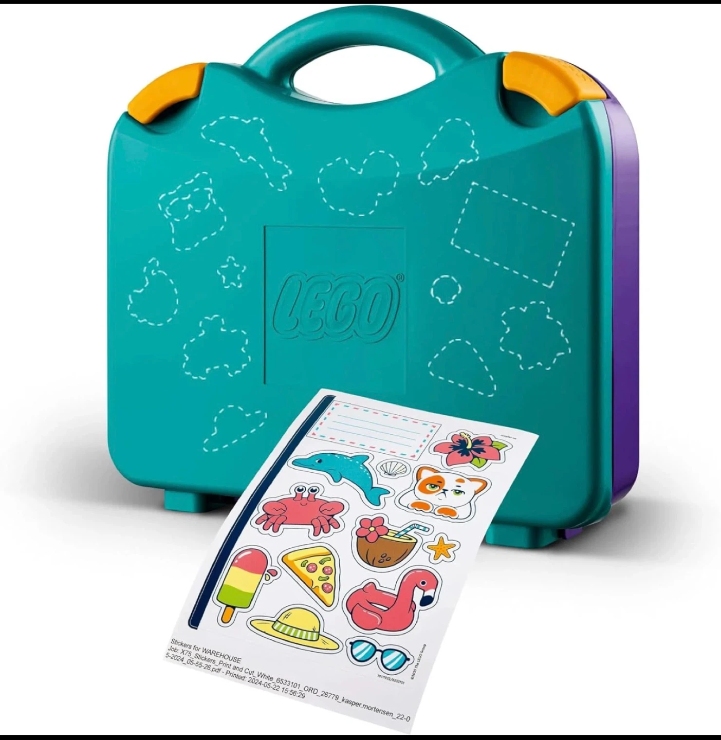 LEGO Friends Creative Beach and Travel Suitcase 42672 - photo 2