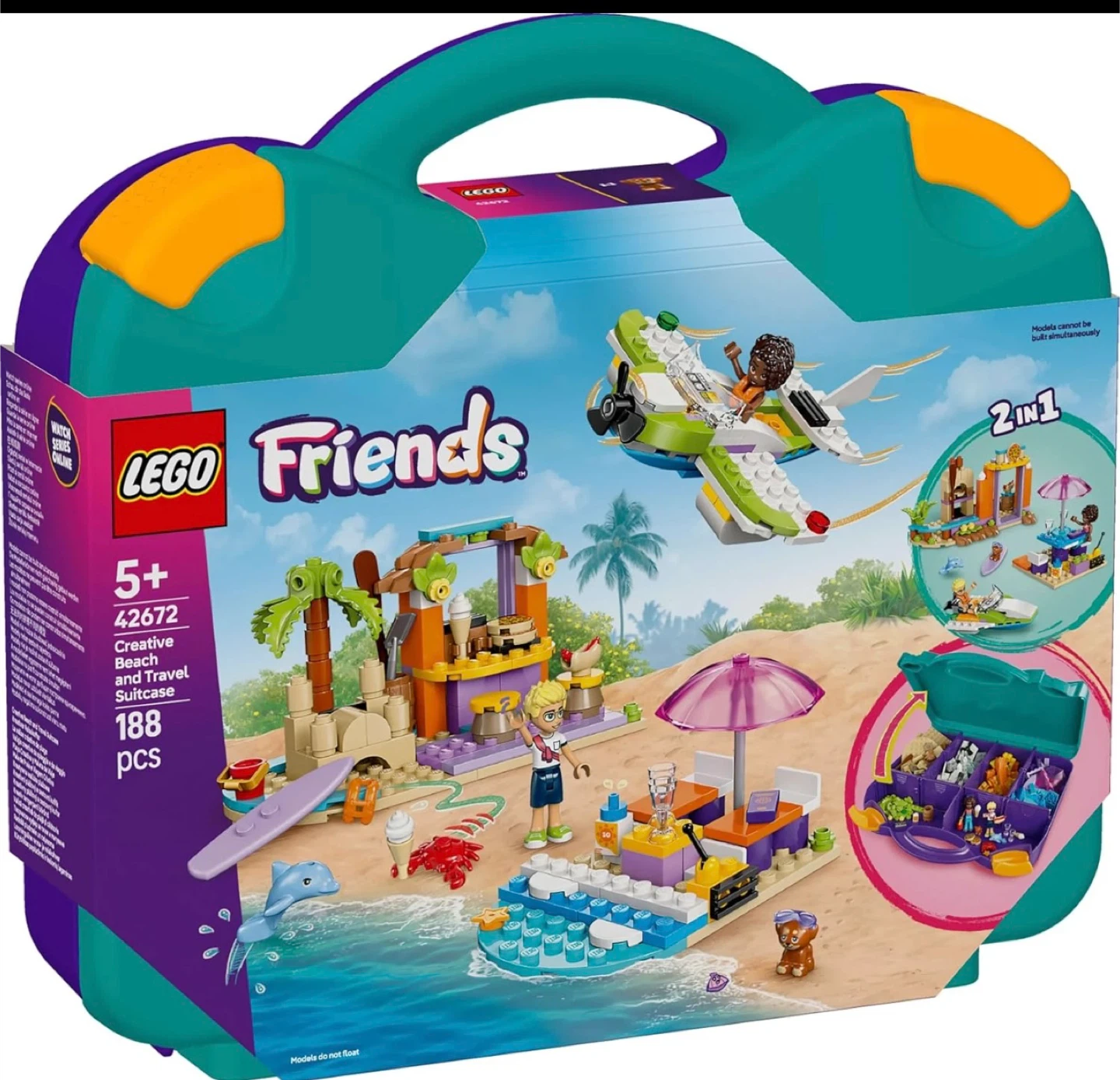 LEGO Friends Creative Beach and Travel Suitcase 42672 - photo 3