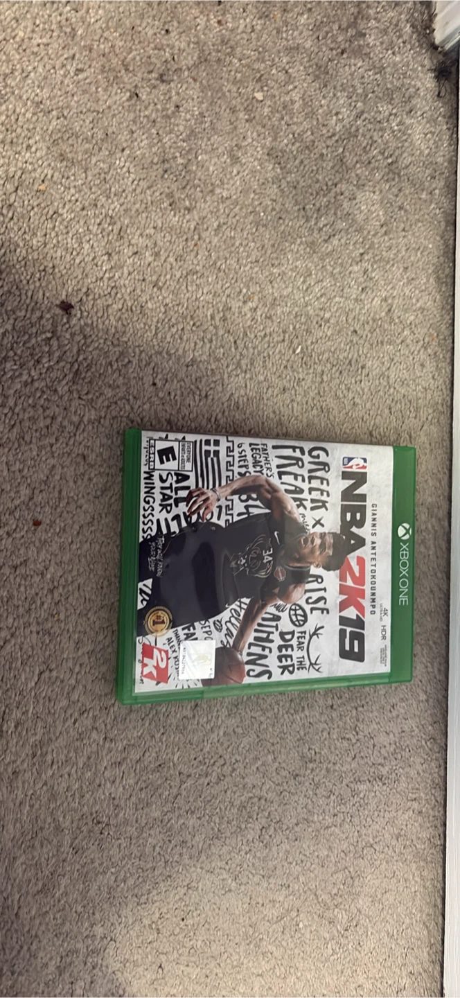 NBA 2K19 Video Game for Xbox One
