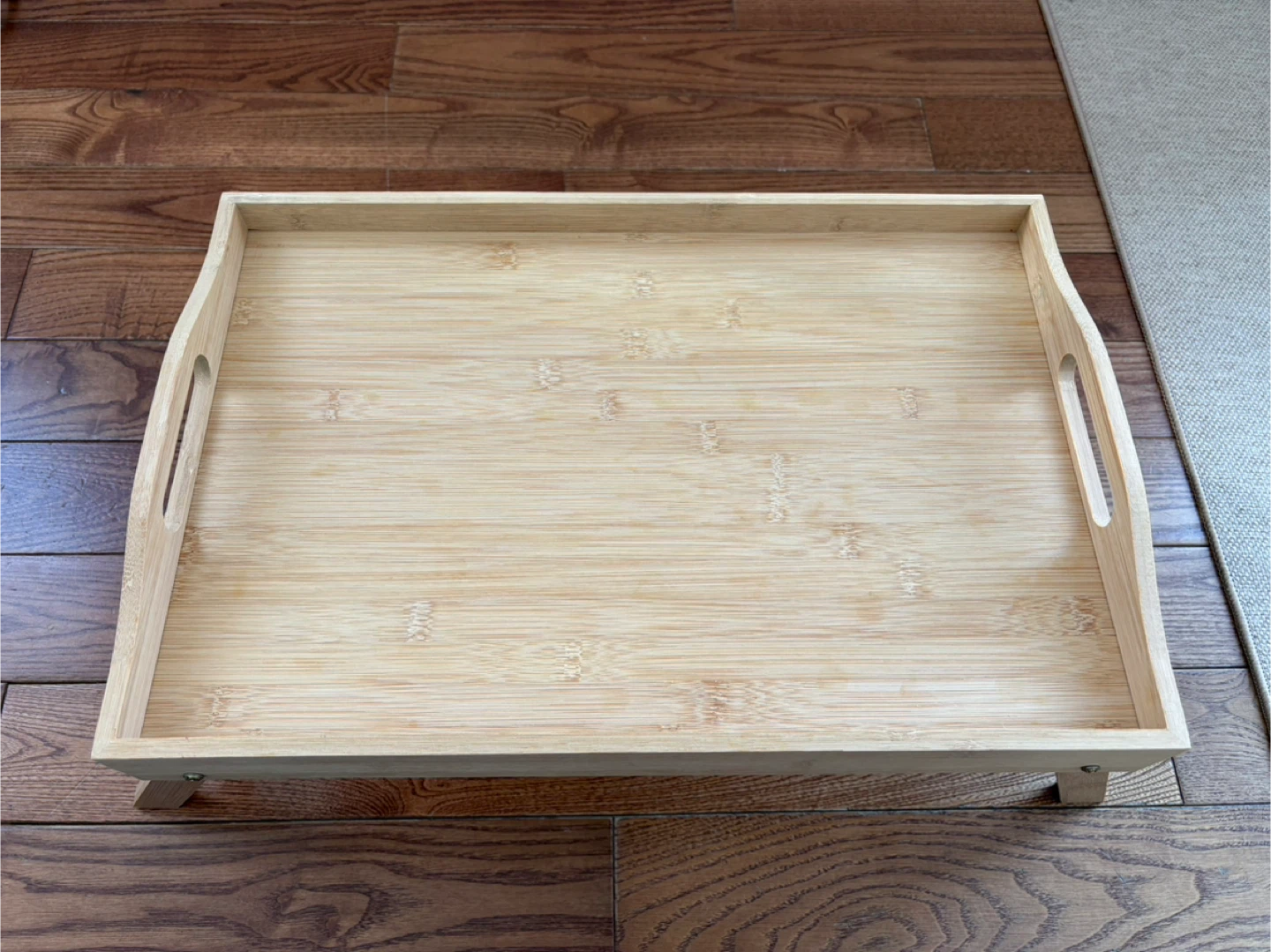 Wooden Folding Tray table - photo 2