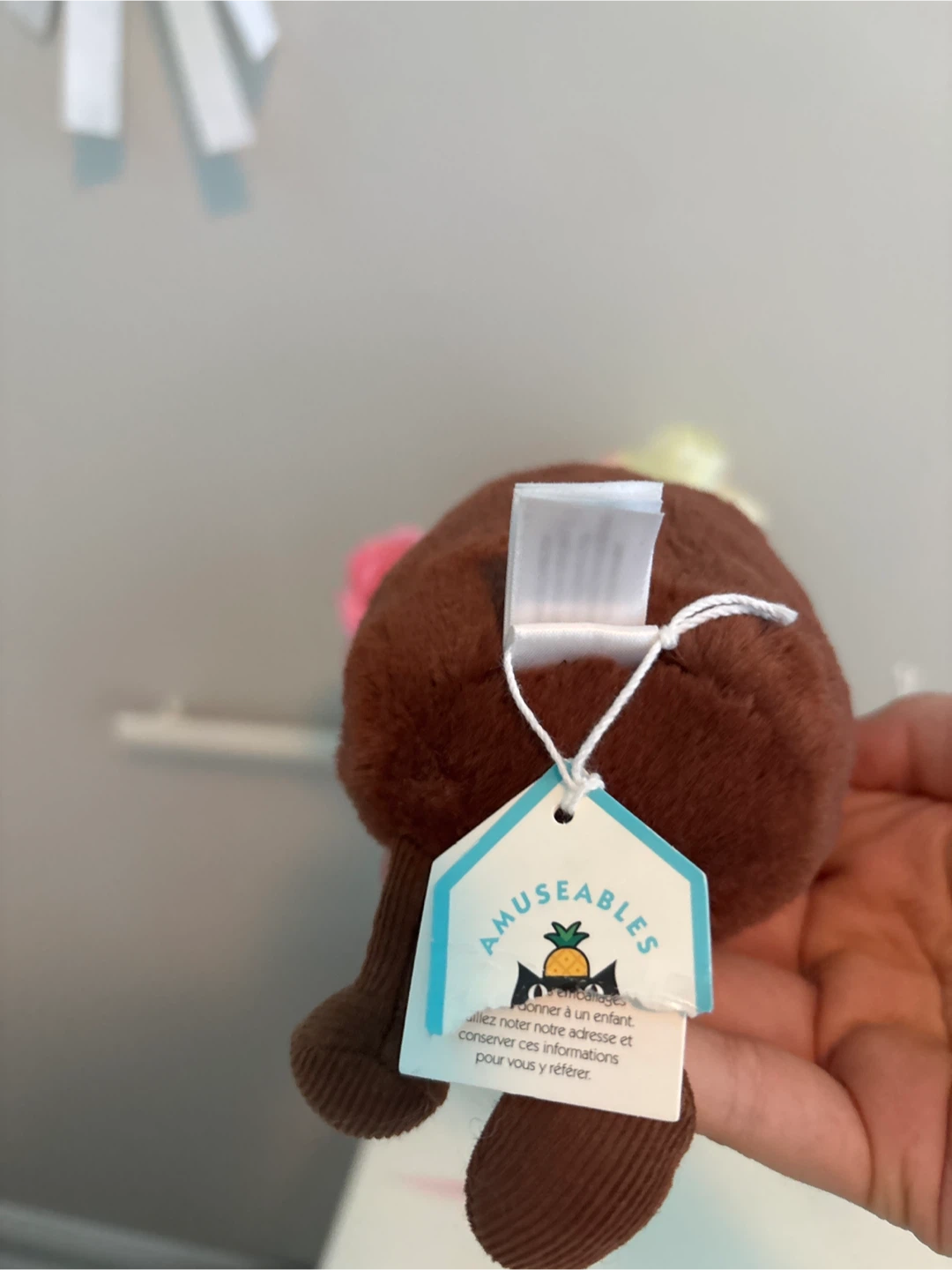 Jellycat "Amuseables Coffee Bean" Plush Toy - photo 4
