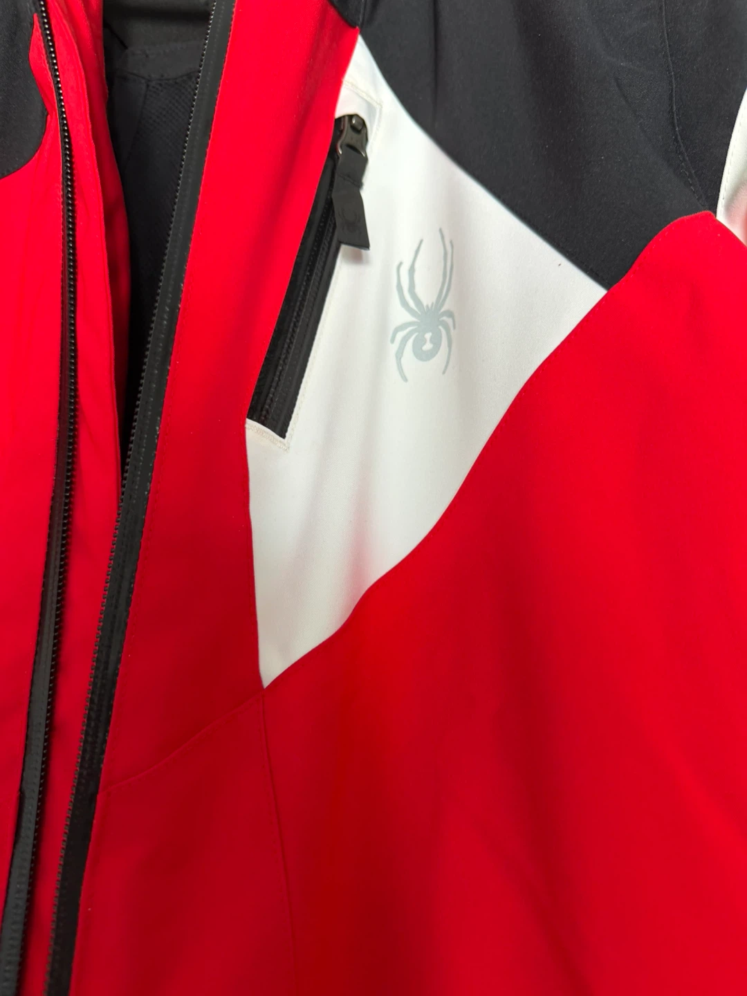 Spyder Boys' Leader Ski Jacket Red/Black/White Size M - photo 4