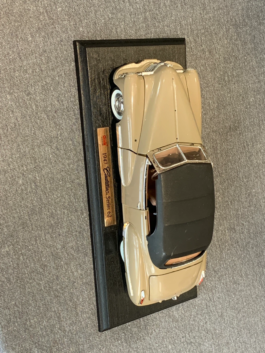 model replica of a 1947 Cadillac Series 62 Cabriolet.