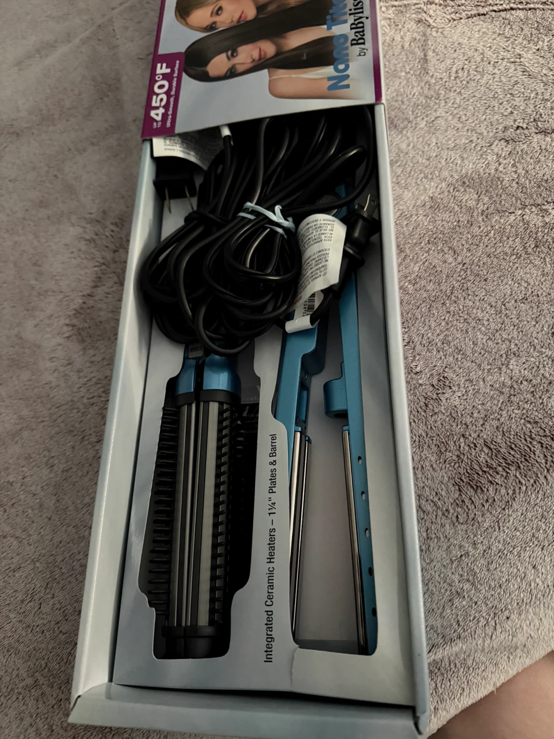 BaBylissPRO Nano Titanium Ultrasonic Cool Mist Iron - photo 3