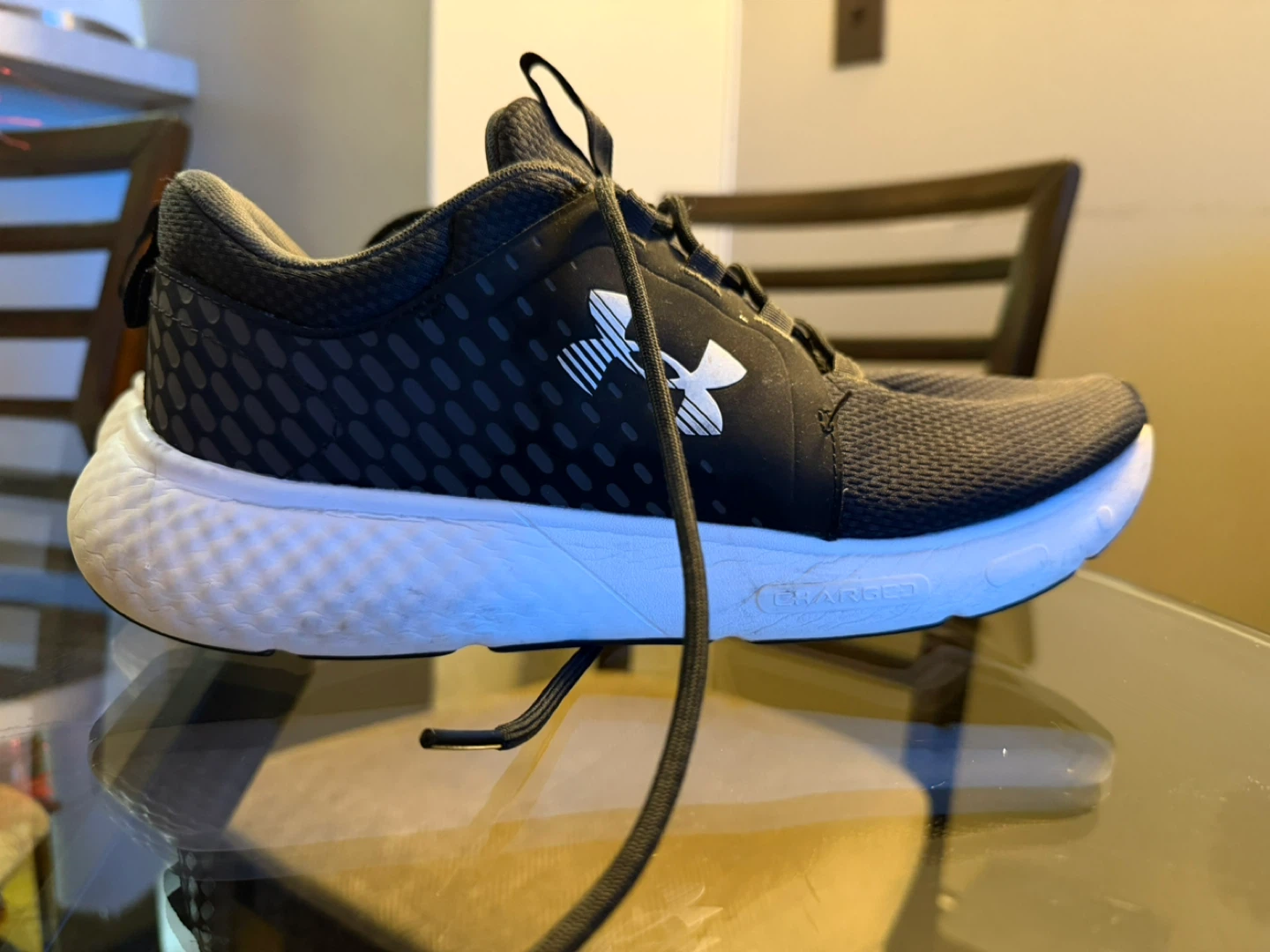 Under Armour Charged Decoy 'Negro y blanco. 10side - photo 2