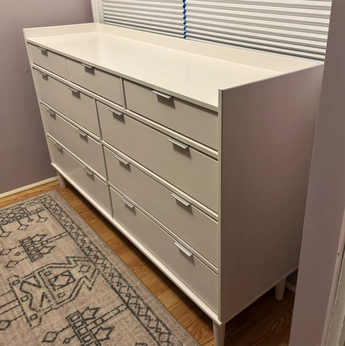 Walker Edison 9-Drawer Mid-Century Modern Style Dresser. - photo 3