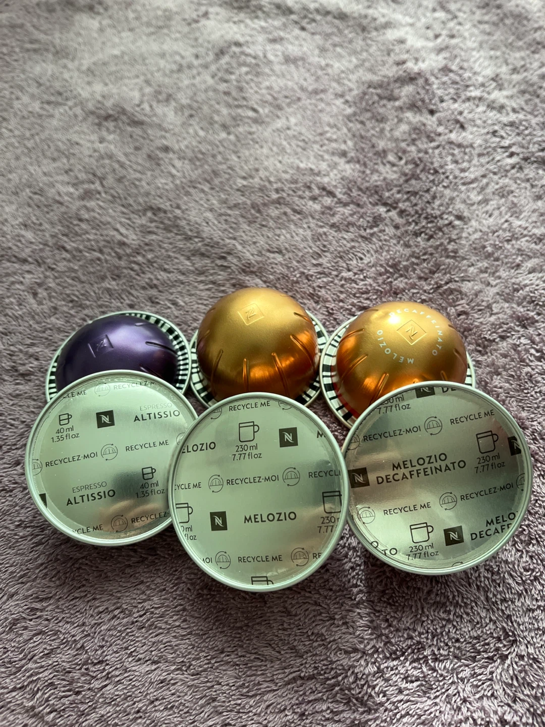 Nespresso Espresso Capsules x 6
