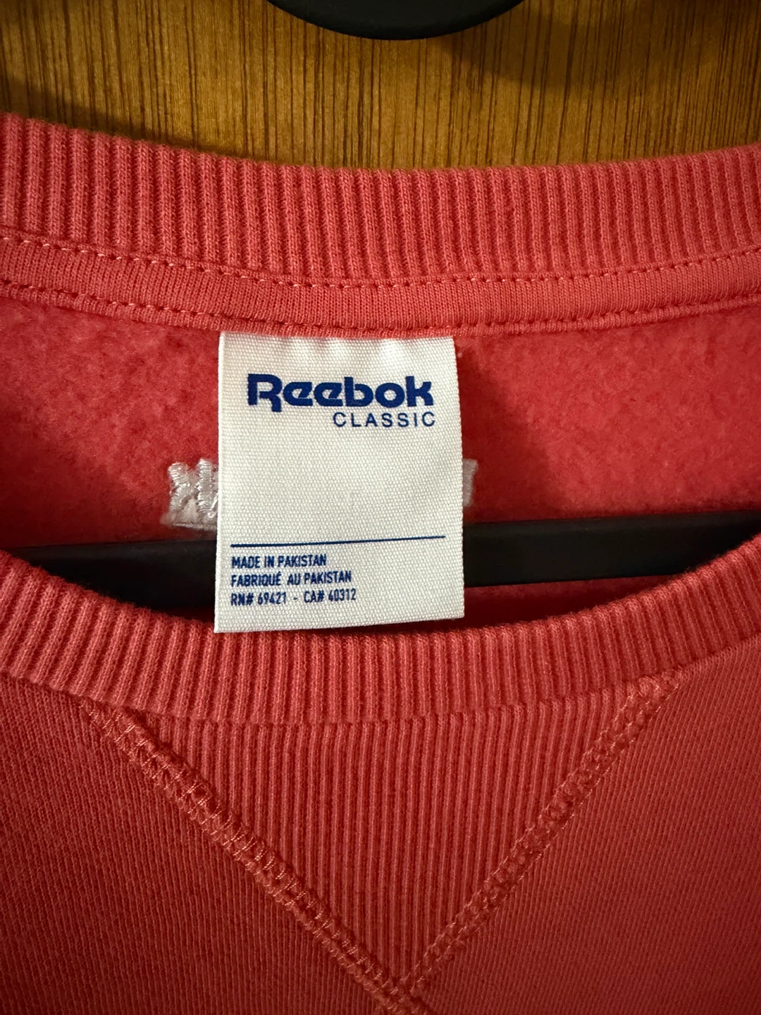 Reebok Classic Crewneck Sweatshirt - Coral - photo 3