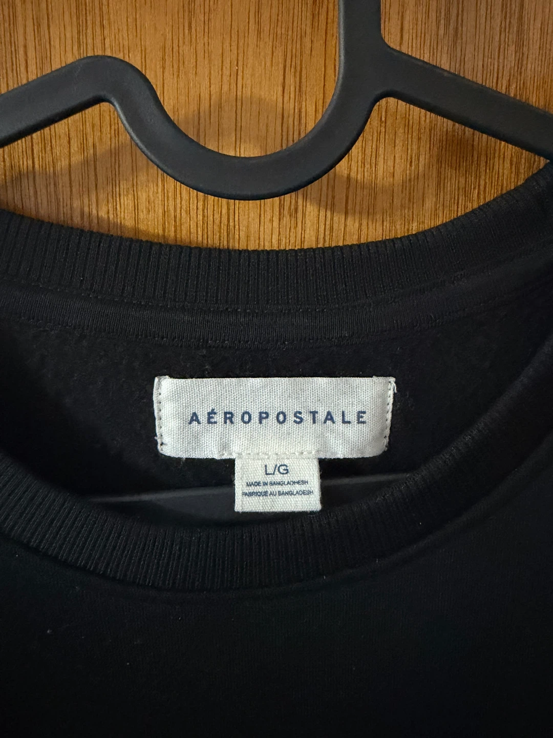 Aeropostale Black Crewneck Sweatshirt L/G - photo 2