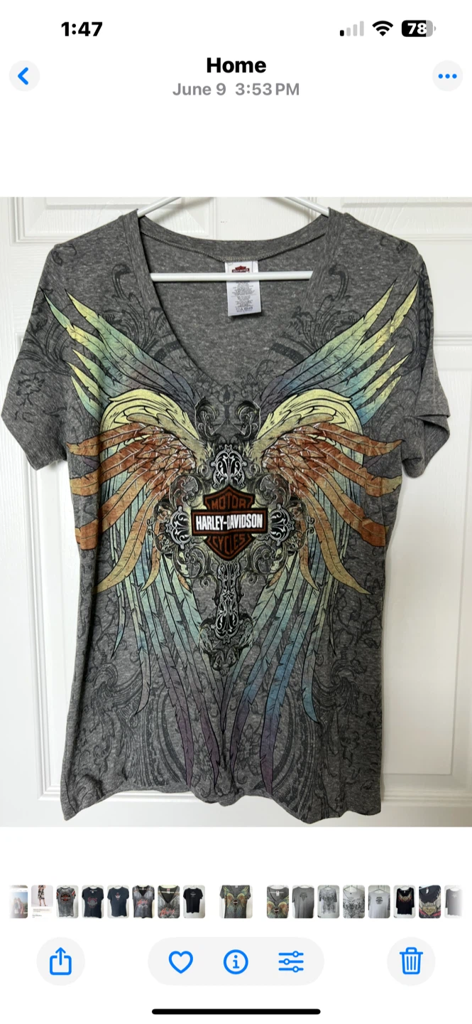 Harley Davidson t shirt - photo 3