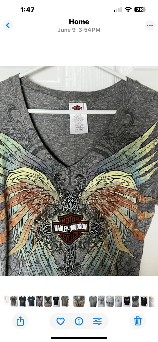 Harley Davidson t shirt - photo 4