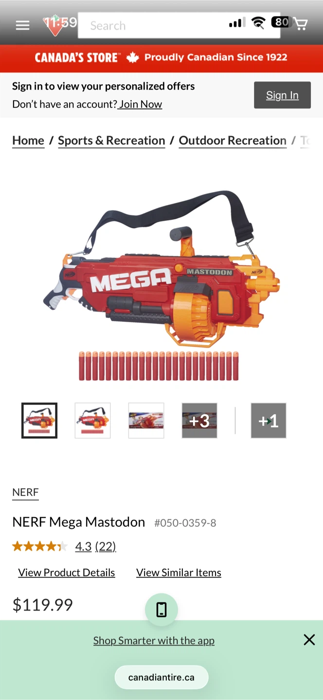 NERF Mega Mastodon Blaster - photo 3