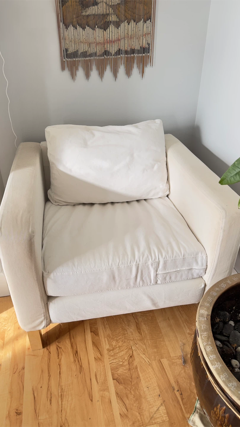 White Armchair
